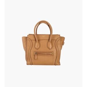 CELINE Beige Luggage Bag A-A29800